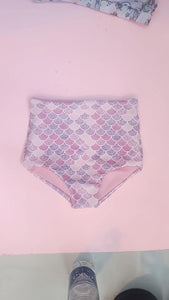 Reversible Swim Bottoms ~ high waisted