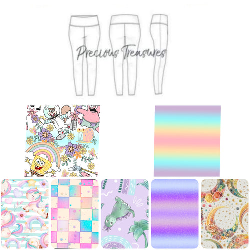 OVER THE RAINBOW Kids Leggings