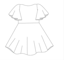 Load image into Gallery viewer, Kids Flounce Twirl Dress ~ GLITTER &amp;SHINE