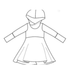 Load image into Gallery viewer, Hooded Charlie Peplum