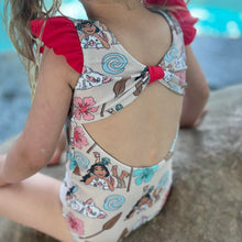 Load image into Gallery viewer, Bow Back One piece SWIMSUIT