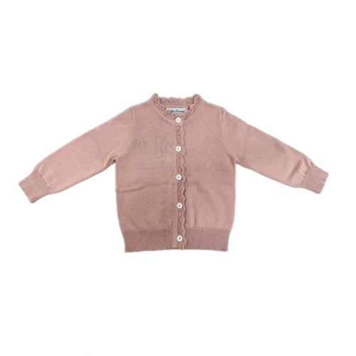 Button Cardigan  ~ ROSE PINK