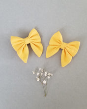 Load image into Gallery viewer, Sailor Bow - Yellow