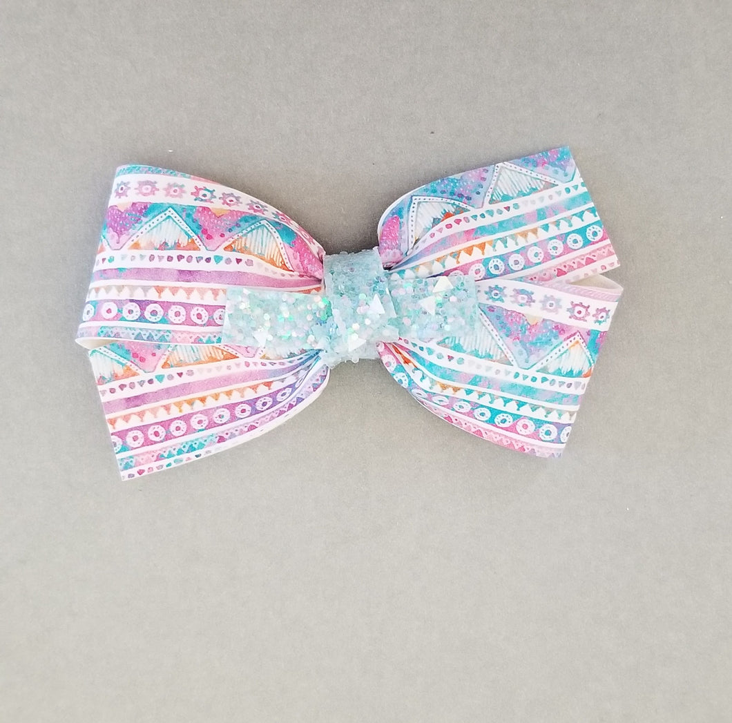 Tribal rainbow bow