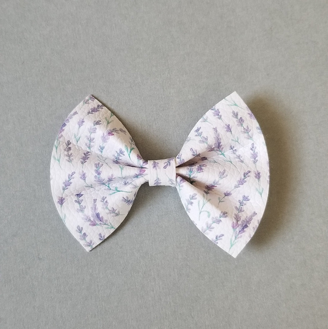 Lavender Buds Bow