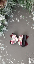 Load image into Gallery viewer, Winter Floral Bow