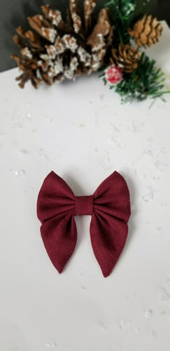 Sailor Bow - Cranberry