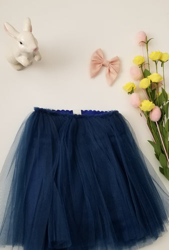 Tulle Skirt ~ Navy