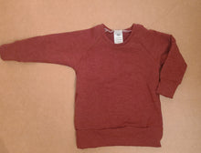 Load image into Gallery viewer, Solid RUST Crew sweater 3t