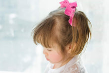 Load image into Gallery viewer, Suede Knot Bow Pink