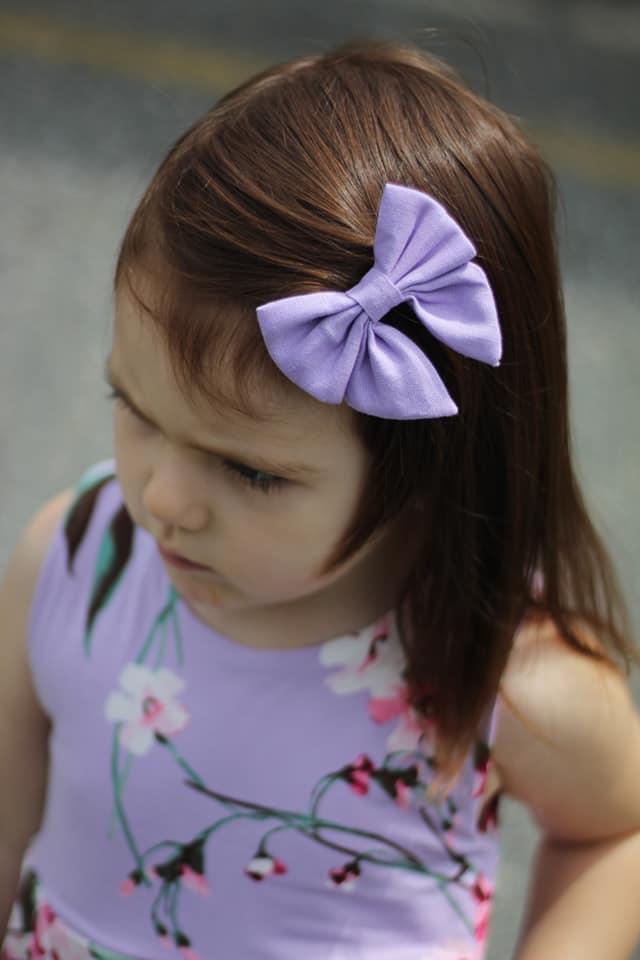 Sailor Bow - Lavender