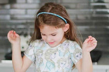 Load image into Gallery viewer, Blue Glitter Headband