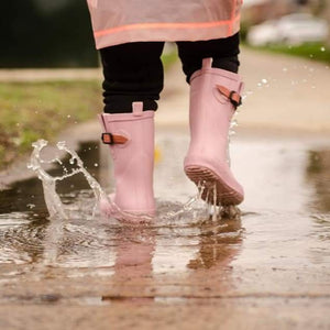 Petal Pink Rain boots