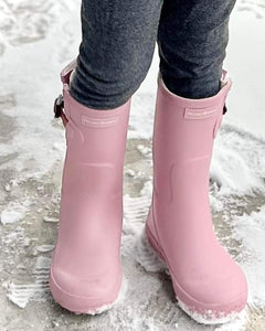 Petal Pink Rain boots