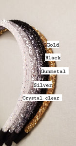 Neutral Glitter Headband