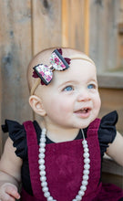 Load image into Gallery viewer, Winter Floral Bow