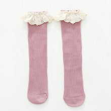 Load image into Gallery viewer, Ruffle Knee high Tights