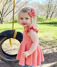 Load image into Gallery viewer, Sailor Bow - Flamingo