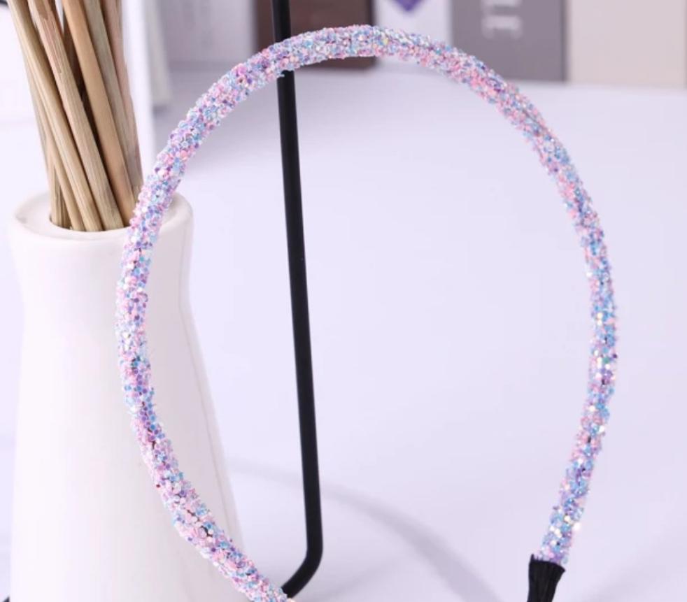 CottonCandy Glitter Headband