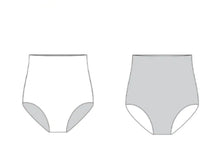 Load image into Gallery viewer, Reversible Swim Bottoms ~ high waisted