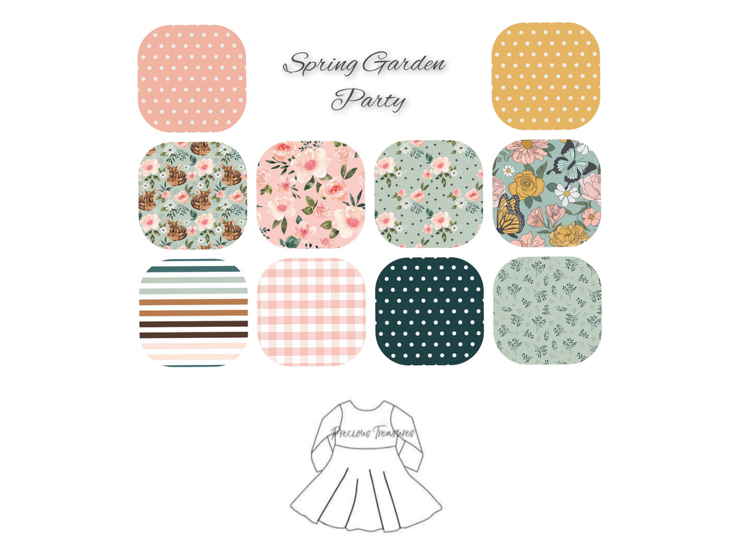 Charlie Peplum ~ Spring Garden Party